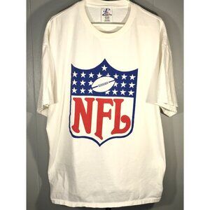 Vintage Logo Athletic NFL Shield Football 90s T-shirt XXL SEE PICS